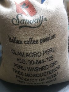 PERU washed Gr. 1 Tres Mosqueteros 1 kg