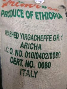 ETHIOPIA - Natural Yirgacheffe Gr.1 Aricha 1kg