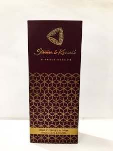 Kandované višně v hořké čokoládě s kakaem, 150g