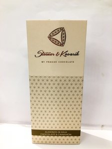 Mandle v mléčné čokoládě se skořicí, 150 g