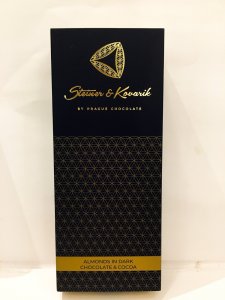 Mandle v hořké čokoládě s kakaem, 150 g